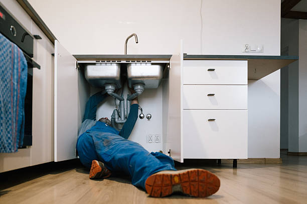 Professional Drain Cleaning technician working in Mount Tabor, NJ